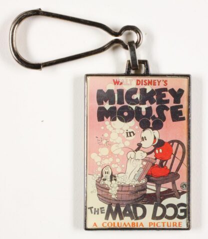 Mickey The Mad Dog Porte-clés métal Corner Disney