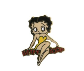 Betty Boop Pin's Assise robe jaune