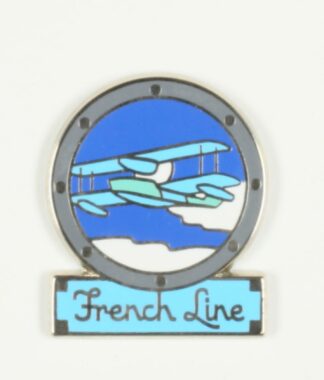 Pin's Hydravion biplan French Line par Corner