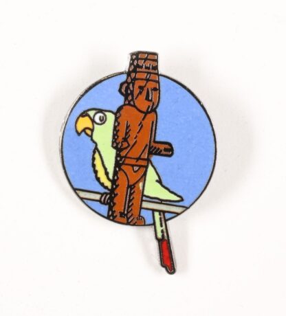 Tintin Pin's Corner Fétiche et perroquet