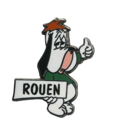 Pin's, Tex Avery, Droopy auto stoppeur 'Rouen'