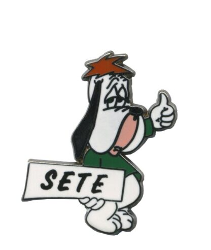 Droopy Tex Avery : Pin's auto stoppeur 'Sète'