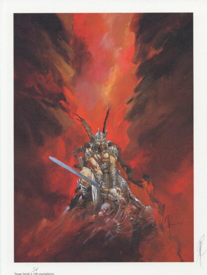 Varanda, Affiche, Guerrier à l'épée