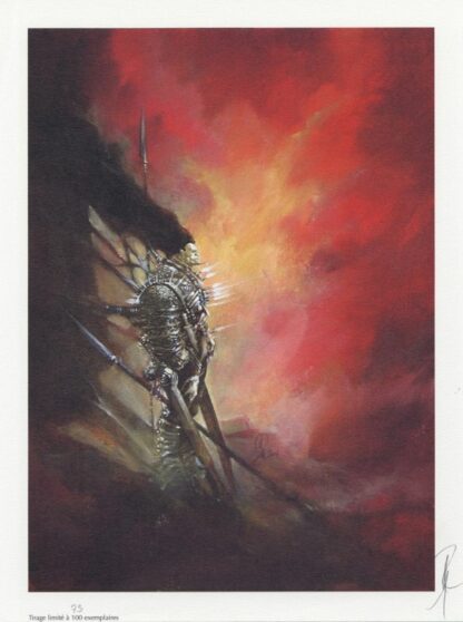 Varanda, Affiche, Guerrier à la lance