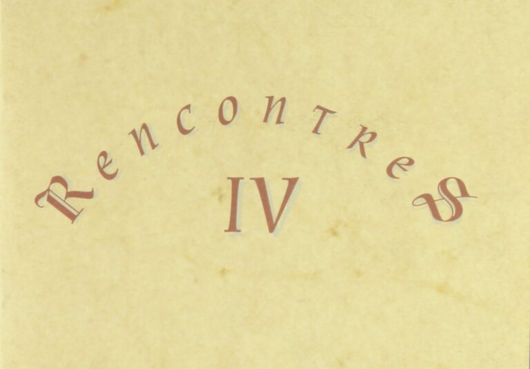 Rencontres 4 : Livret entre un collectif d'Auteurs (10) et la ville d'Avignon
