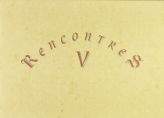 Rencontres 5 : Livret entre un collectif d'Auteurs (10) et la ville d'Avignon