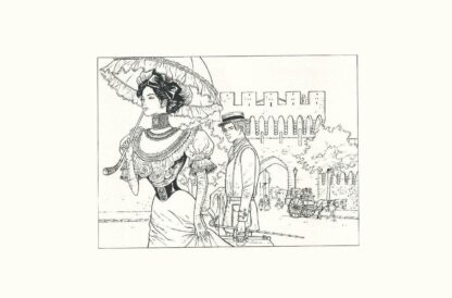 Vicomte, Sasmira, Affiche sérigraphie, La balade
