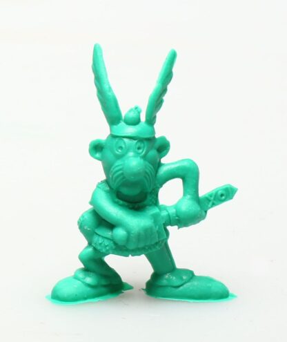 Uderzo, Astérix et obélix, Mini figurine en pvc, Astérix dégainant (vert clair)