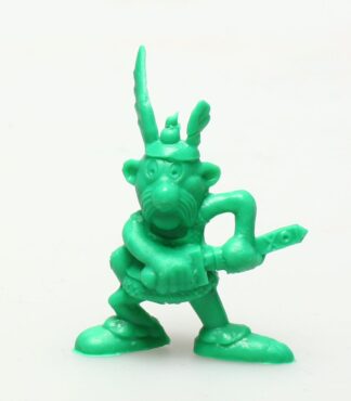 Uderzo, Astérix et obélix, Mini figurine en pvc, Astérix dégainant (vert foncé)
