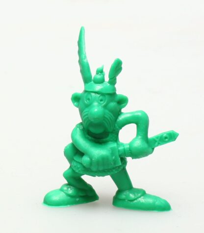 Uderzo, Astérix et obélix, Mini figurine en pvc, Astérix dégainant (vert foncé)
