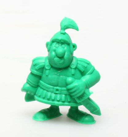 Uderzo, Astérix et obélix, Mini figurine en pvc, Centurion main sur le glaive (vert foncé)