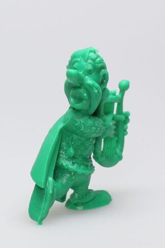 Uderzo, Astérix et obélix, Mini figurine en pvc, Assurancetourix jouant de la lyre (vert clair)
