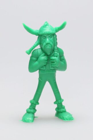 Uderzo, Astérix et obélix, Mini figurine en pvc, Soupalognon y Crouton (vert clair)