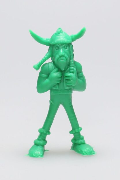 Uderzo, Astérix et obélix, Mini figurine en pvc, Soupalognon y Crouton (vert clair)