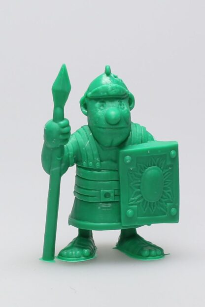 Uderzo, Astérix et Obélix, Mini figurine, Légionnaire avec pilum (vert foncé), version 2