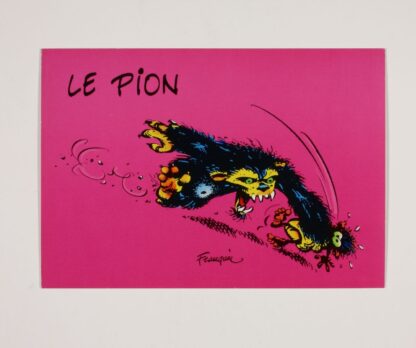 Franquin, Carte postale, Au bahut : le pion