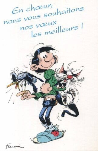 En choeur, nous vous souhaitons nos voeux les meilleurs !