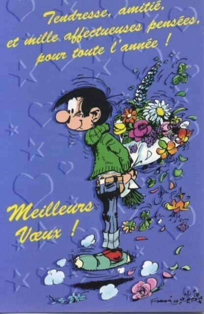 carte-postale-voeux-gaston-lagaffe