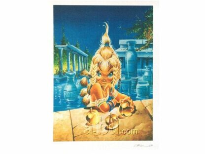 Crisse, Atalante, Affiche offset signée, Atalante enfant