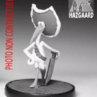 Figurine métal Cigognac De cape et de crocs Hazgaard