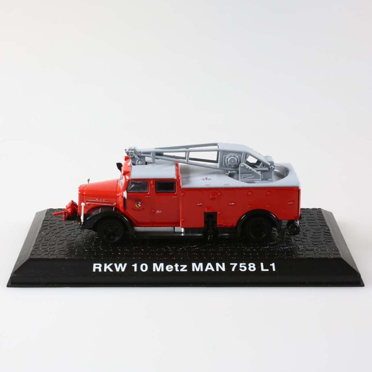 RKW 10 Metz MAN 758 L1 : Véhicule Pompier miniature 1/72