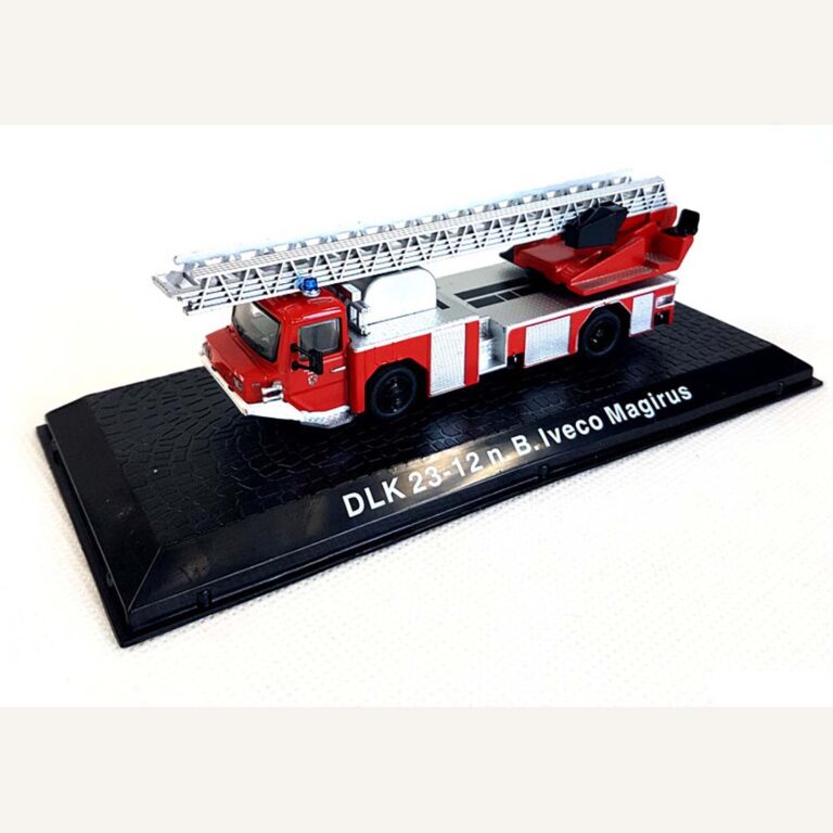 DLK 23-12 n B Iveco Magirus : Véhicule Pompier miniature 1/72
