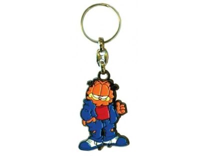 Garfield, Porte clef métal, Jeans