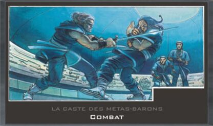La Caste des Métas-Barons Cadre en bois Combat