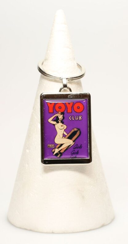 Pin-up, Berthet, Porte-clé métal, Yoyo Club