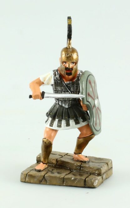 Rome et ses ennemis, Soldat Troyen, 12ème siècle, Figurine en métal 1/32