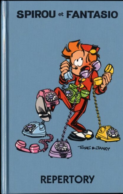 Tome et Janry, Spirou et Fantasio, Carnet d' adresse, version Bleue