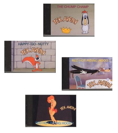 Tex Avery Démons & Merveilles Assortiment de 4 flip book Tex Avery 1994