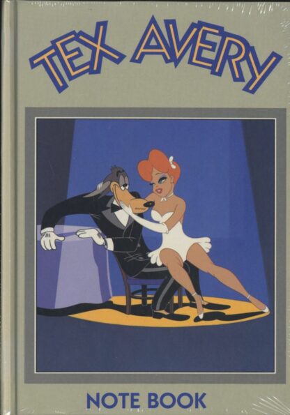 Note Book Tex Avery : Le Loup et La Girl (vert olive)