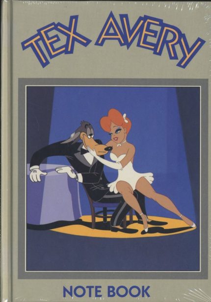 Note Book Tex Avery : Le Loup et La Girl (vert olive)