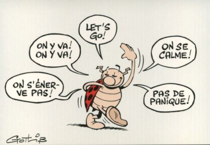 La coccinelle : Carte Postale : Let's go !