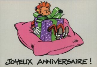 Spirou et Fantasio : Carte postale : Joyeux anniversaire !