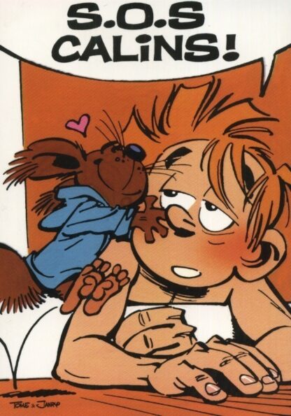 Spirou et Fantasio : Carte postale : S.O.S. câlins !