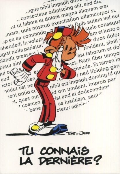 Spirou et Fantasio : Carte postale : Tu connais la dernière ?