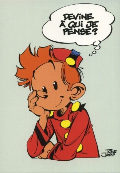 Spirou et Fantasio : Carte postale : Devine à qui je pense ?