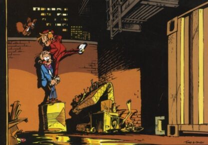 Spirou et Fantasio : Carte postale : New-York