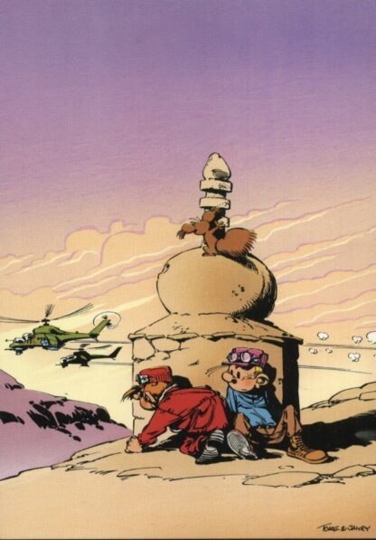 Spirou et Fantasio : Carte postale : Tibet