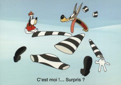 Tex Avery : Carte postale : C'est moi ! ... Surpris ?