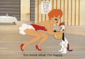 Tex Avery : Carte Postale : You know what, I'm happy