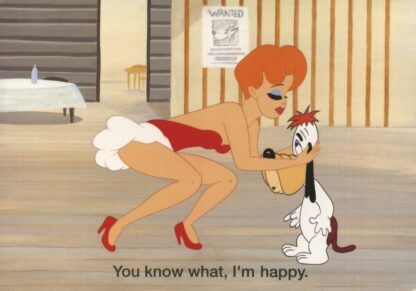 Tex Avery : Carte Postale : You know what, I'm happy