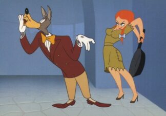 Tex Avery : Carte Postale : Coup de poêle