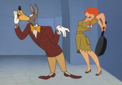 Tex Avery : Carte Postale : Coup de poêle