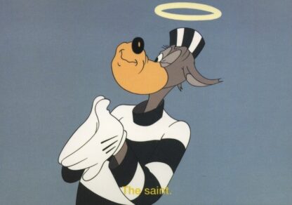 Tex Avery : Carte Postale : The saint