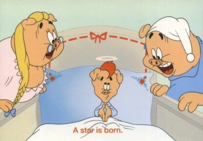 Tex Avery : Carte Postale : A star is born