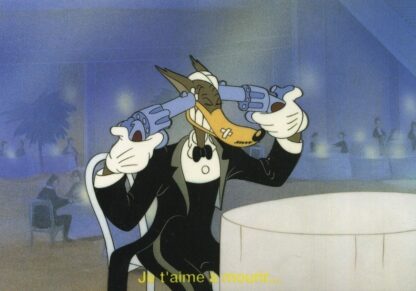 Tex Avery : Carte Postale : Je t'aime à mourir...