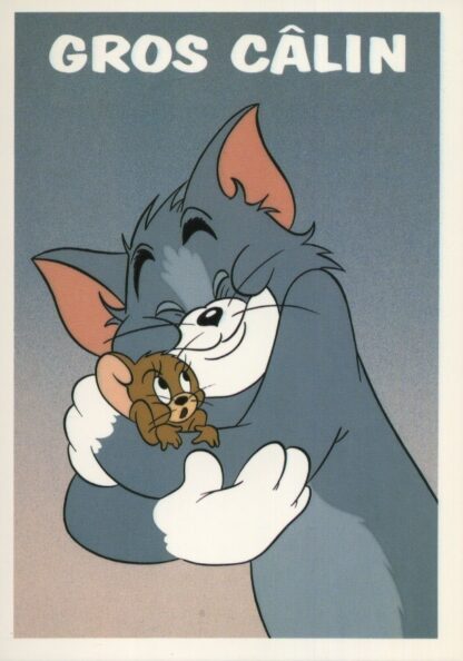 Tom & Jerry Carte postale Gros câlin